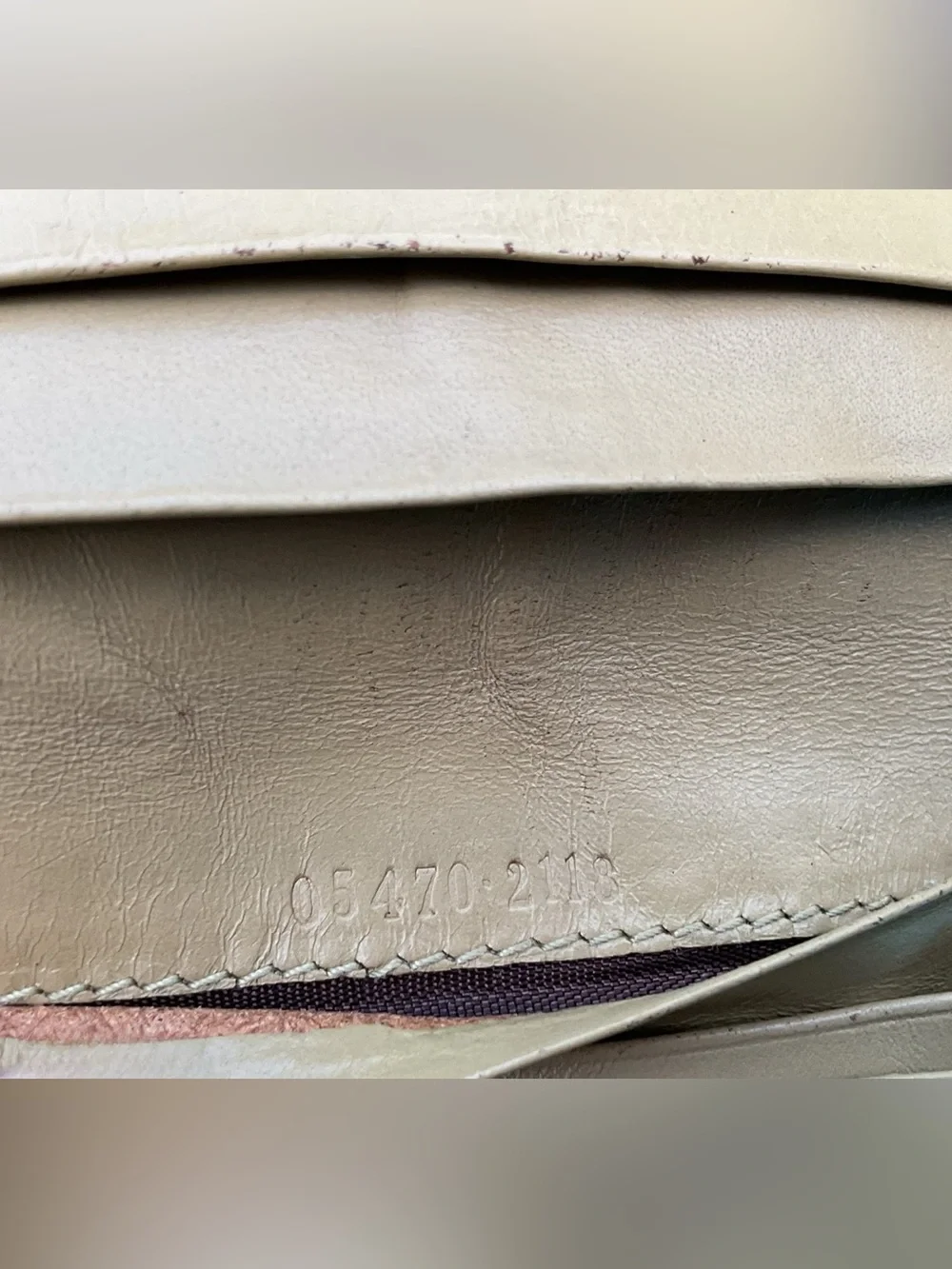 Vintage Gucci Jackie Monogram Canvas Wallet Trifold Project Piece - Picture 8 of 8